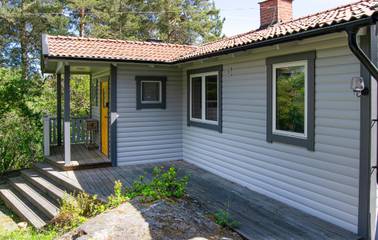 Ferienhaus für 3 Personen, mit Garten in Mittelschweden