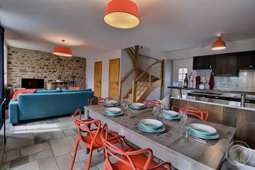 Gîte pour 6 personnes, avec jardin à Saint-Jouan-des-Guérets