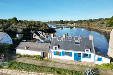 Gîte pour 6 personnes, avec terrasse à Étel
