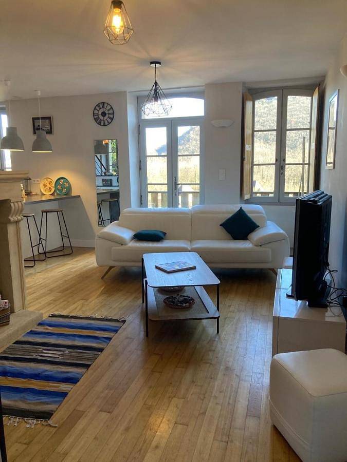Appartement de vacances pour 4 personnes, avec Balcon ainsi que Terrasse et Vue