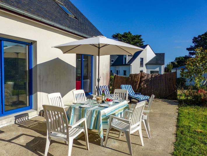 Location de vacances pour 8 personnes, avec terrasse et jardin dans Plage de Keraude - 2