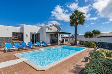 Ferienhaus für 7 Personen, mit Garten auf Lanzarote