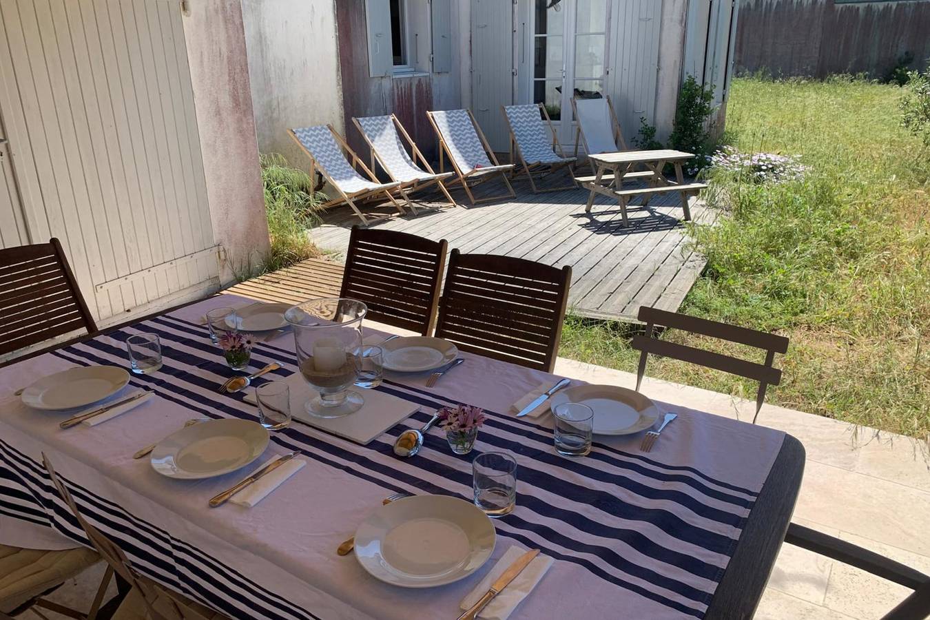 Ferienhaus für 10 Personen mit Terrasse in La Couarde-sur-Mer, Ile de Re