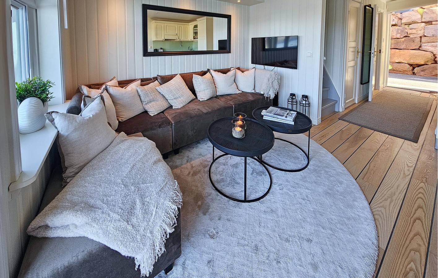 Ferienhaus für 7 Personen mit Terrasse in Hurum
