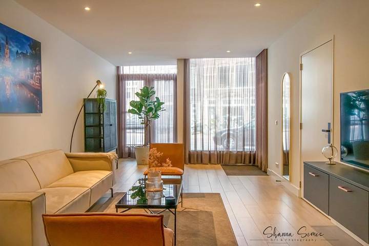Ferienwohnung für 4 Personen, mit Terrasse und Ausblick in Alkmaar