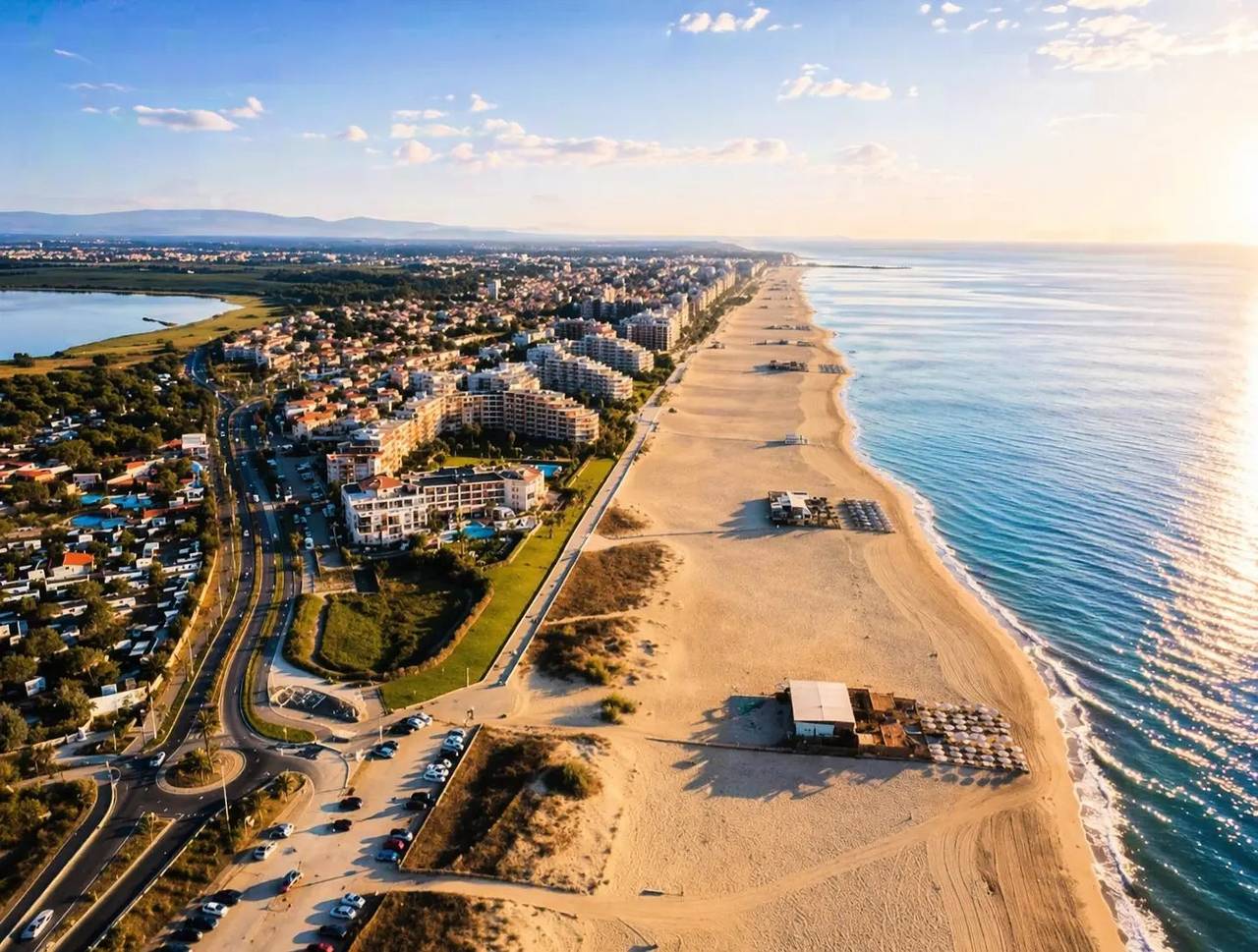 Mobilheim mit 2 Schlafzimmern – Eleg 637 6 Personen in Canet-en-Roussillon, Côte d'Améthyste