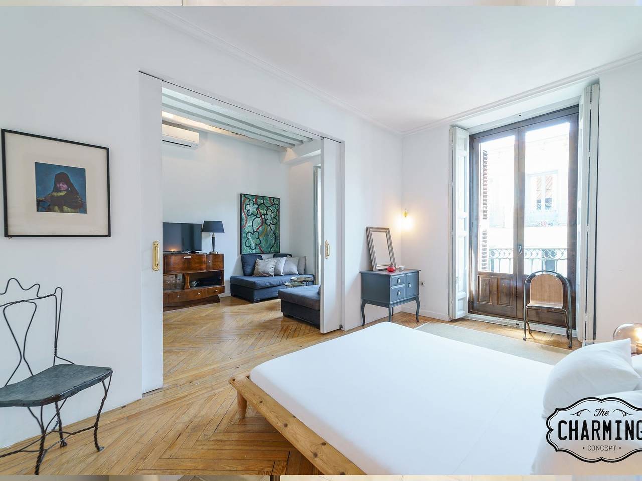 Appartamento intero, Appartamento vacanze per 2 persone con balcone in Centro (Madrid), Madrid