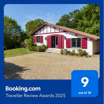 Gîte pour 4 personnes, avec jardin et vue à Arbonne