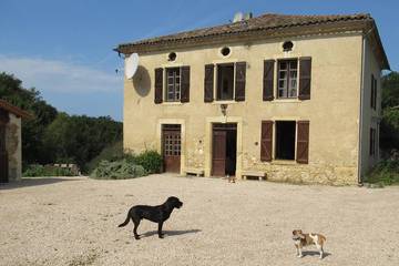 Agriturismo pour 15 personnes, avec terrasse et jardin à Boussan