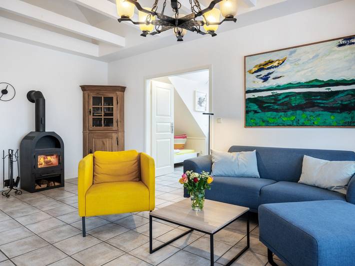 Ferienwohnung für 5 Personen, mit Seeblick und Garten sowie Balkon, kinderfreundlich in Rerik