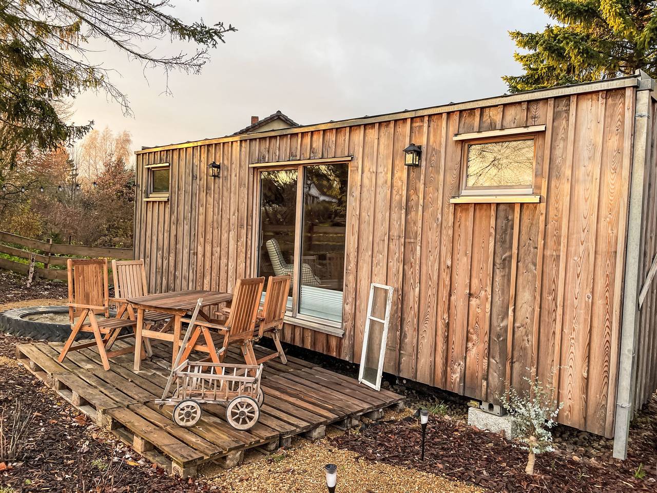 Tiny House Cottage Herbert in Hainewalde, Zittauer Gebirge