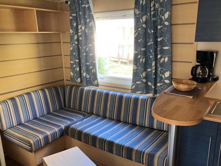 Camping Au Tylo Soleil - Mobilheim 6 personen - 38 Privilege Super Cordelia 32m² - 3 Schlafzimmer in Dauphin, Regionaler Naturpark Luberon