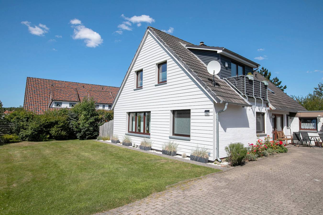 Ganze Wohnung, Ferienwohnung 'Fewo Küstkieker' mit Gemeinschaftsgarten, Balkon und Wi-Fi in Böhl (St. Peter-Ording), St. Peter-Ording