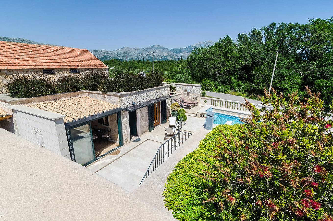 Ganze Wohnung, Studio Antica, apartment with a private swimming pool in Općina Konavle, Dubrovnik-Neretva