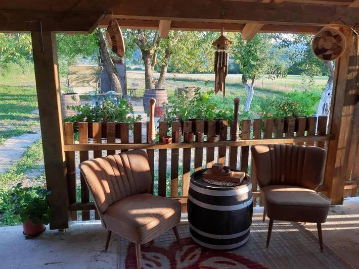 Ferienhaus für 9 Personen, mit Kinderpool und Pool sowie Terrasse, mit Haustier - 1