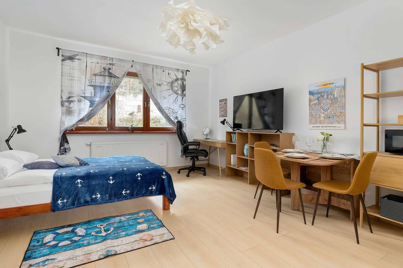 Helt studio, Beniowskiego 7A/2 Gdynia | Cozy Studio | Workspace | Near the Skm Station in Grabówek, Gdynia