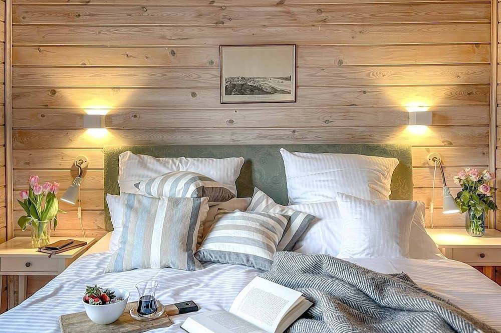 Traumhaff®Romance of the boatswains with fireplace, private Nordicspa, fireplace in Rieth am See, Luckow