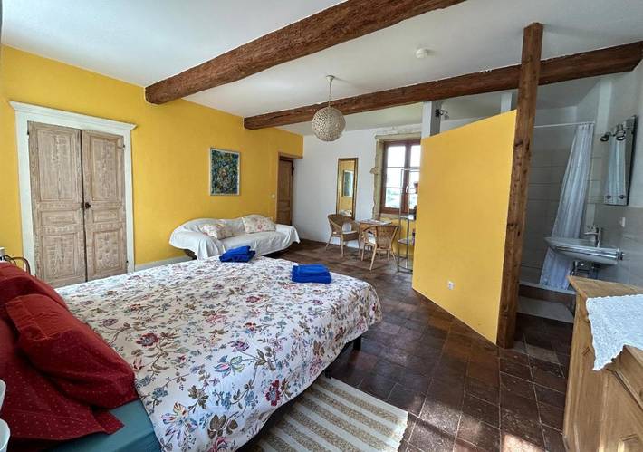 Maison d’hôte pour 2 personnes, avec Terrasse ainsi que Jardin et Piscine