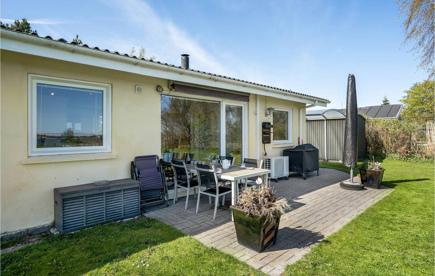 Feriehus for 8 personer med have in Limfjord Nordjütland
