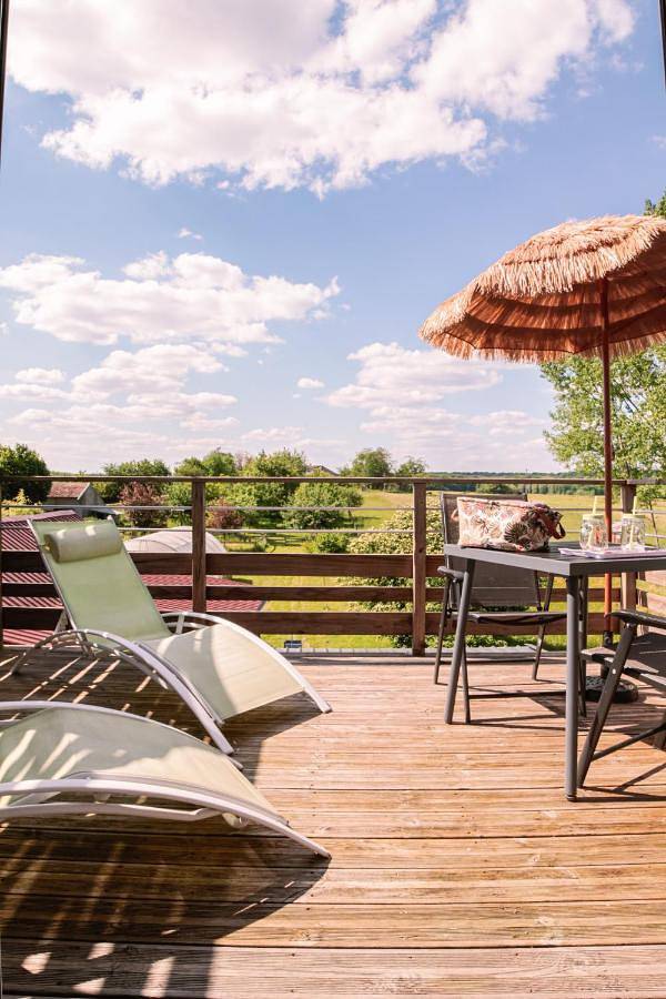 Gîte pour 2 personnes, avec vue et balcon à Sainte-Thérèse