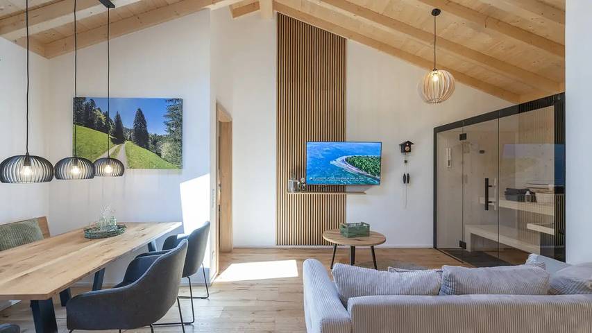 Ferienwohnung für 5 Personen, mit Balkon und Sauna in Ühlingen-Birkendorf