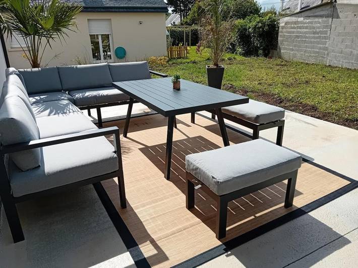 Maison de vacances pour 10 personnes, avec jardin, animaux acceptés
