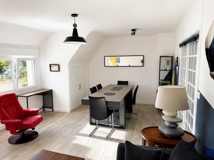 Gîte pour 5 personnes, avec Jardin et Vue dans Plage des Amiets