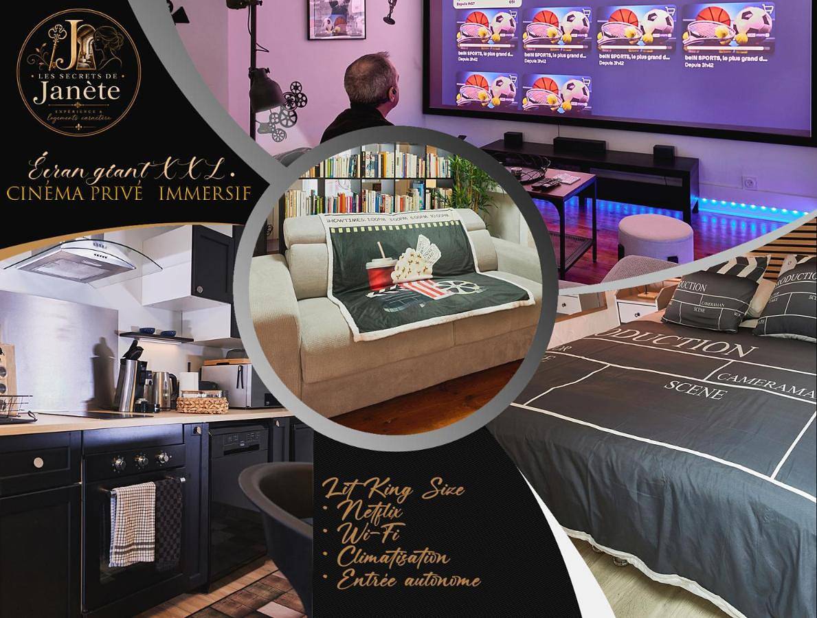 Cinéma Privé Maison Cosy Romantique in Riom, Parc naturel régional des Volcans d'Auvergne