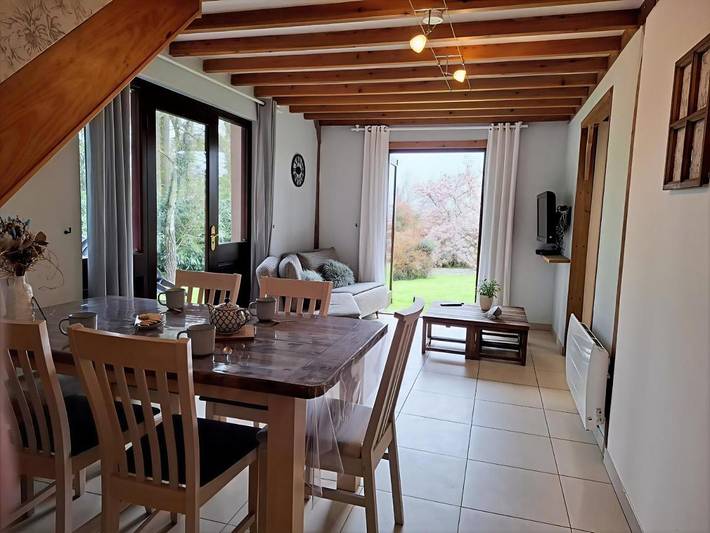 Location de vacances pour 4 personnes, avec bassin pour enfant ainsi que vue et jardin, adapté aux familles à Malestroit - 4