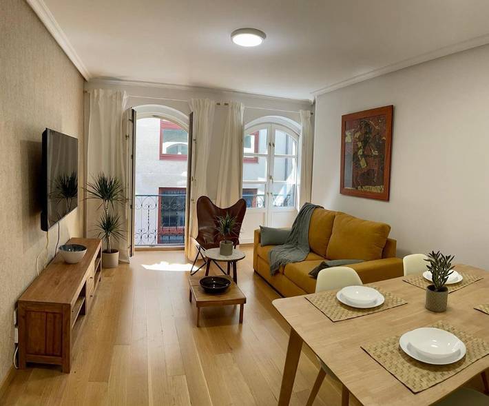 Apartamento para 4 personas, con balcón en Orense
