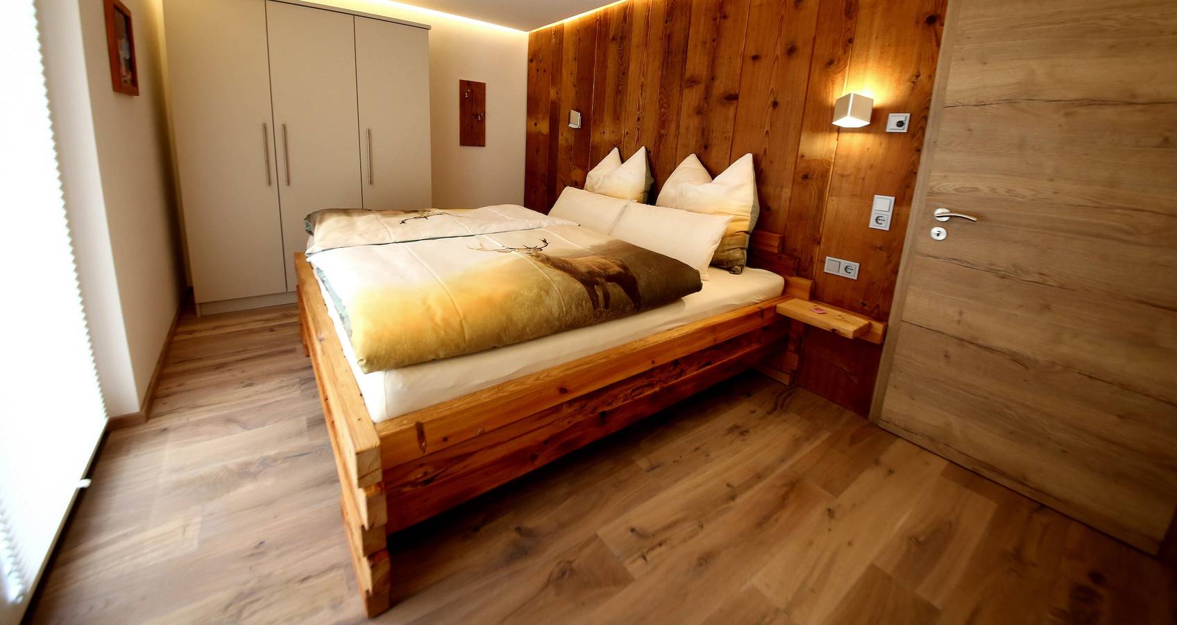 Ganze Wohnung, Ferienwohnung 'Holzwieb' mit privater Terrasse, Gemeinschaftsgarten und Wlan in Unterkirnach, Mittlerer Schwarzwald