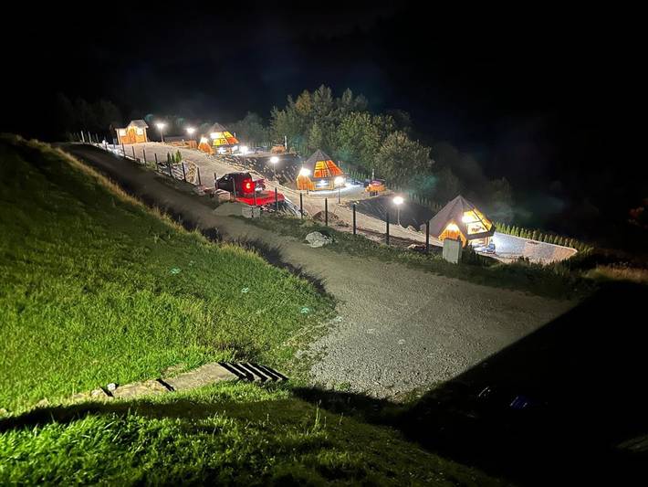 Dom dla 4 osób, z jacuzzi i ogród w Muszyna