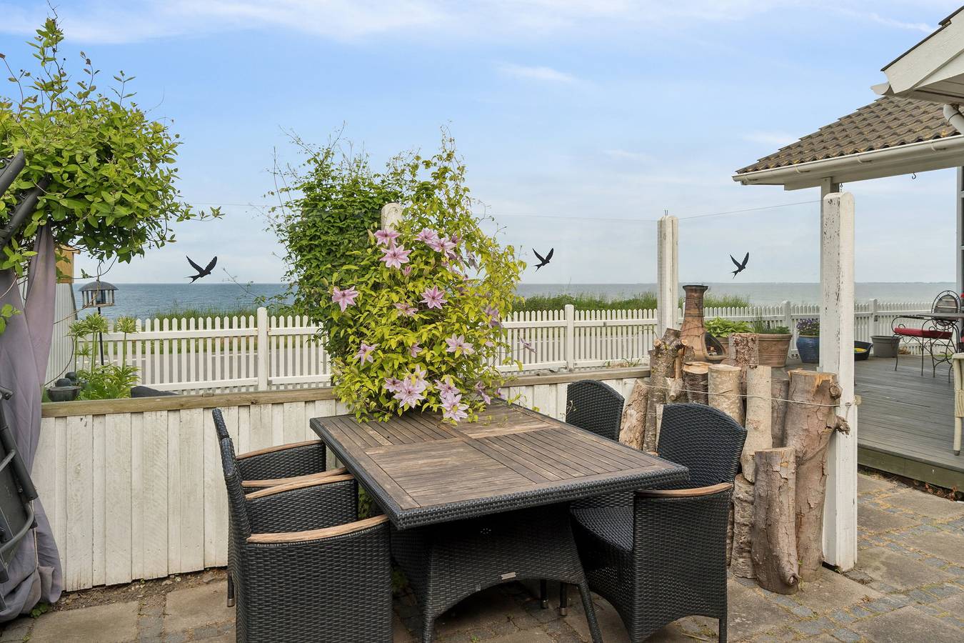 Sommerhaus mit Panoramablick über den Strand in Kongsmark Strand, Slagelse