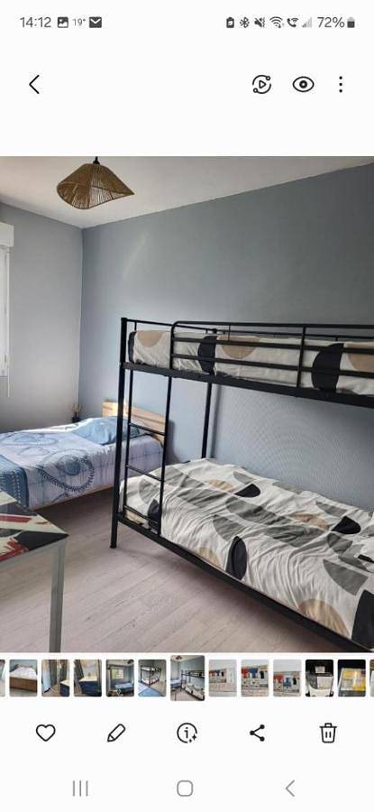 Appartement entier, Two-Bedroom Apartment in Cognac, Charente