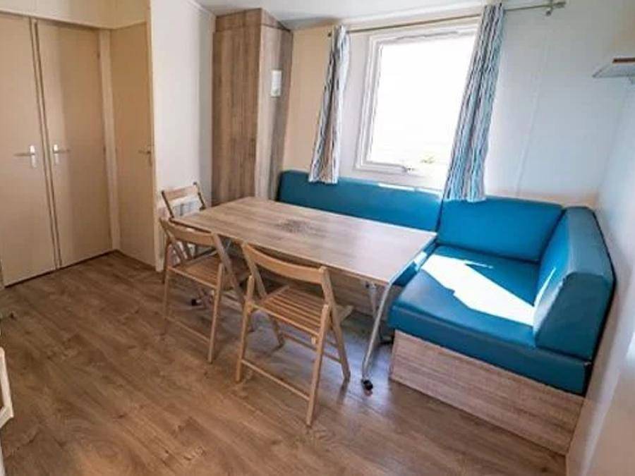 Camping Le Chêne Gris - Mobilheim 6 personen - Comfort | 3 Zi. | 6 Pers. | Erhöhte Terrasse | Clim. in Faremoutiers, Seine-et-Marne