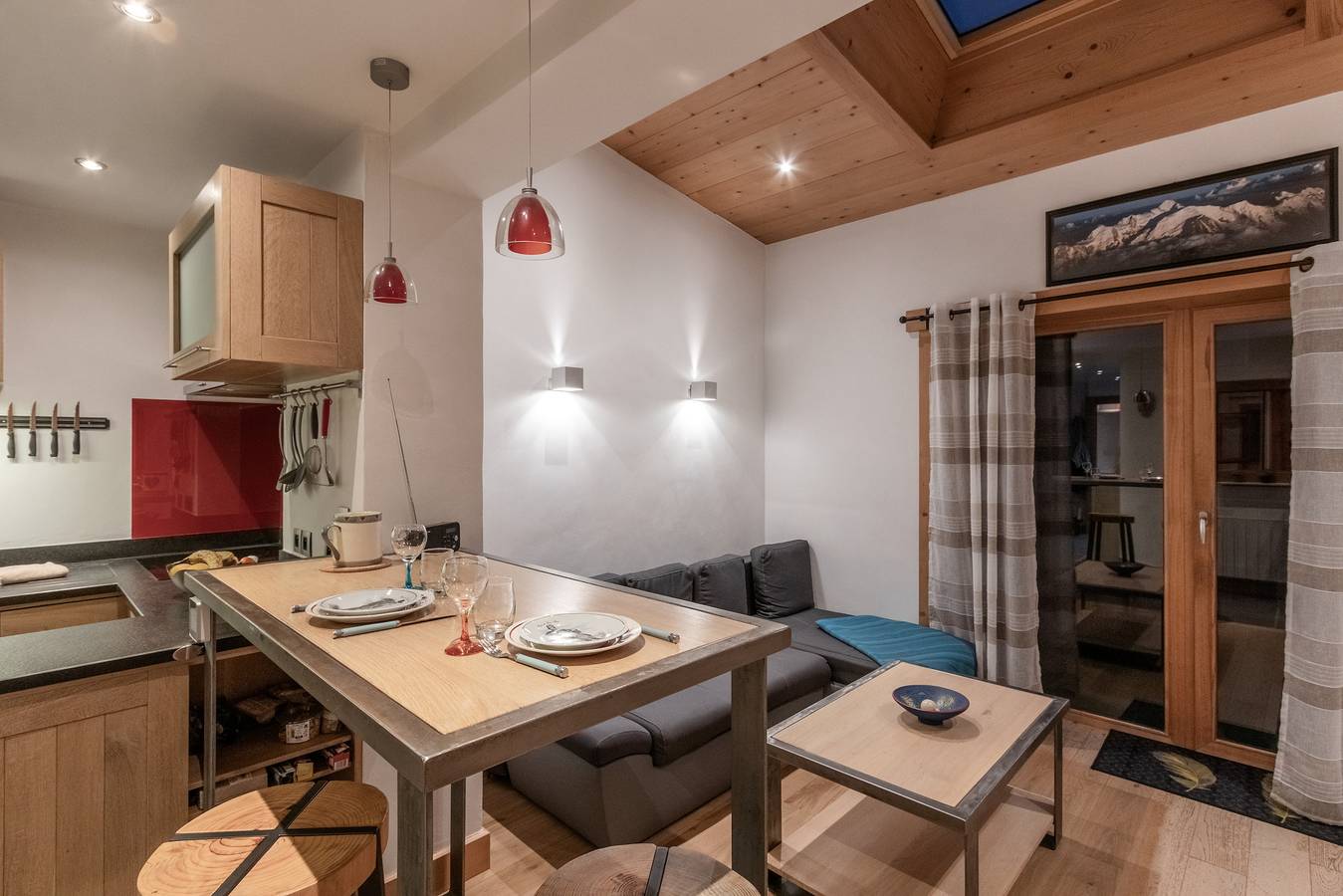 Ganze Wohnung, La Crémaillère - Spacieux appt - 40m2 - 2pax in Sallanches, Pays du Mont-Blanc