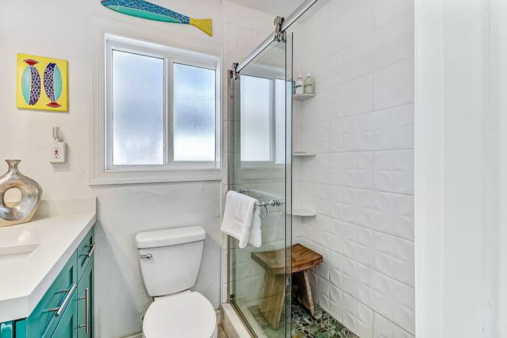Vacation rental for 4 people, with balcony and yard in Fernandina Beach