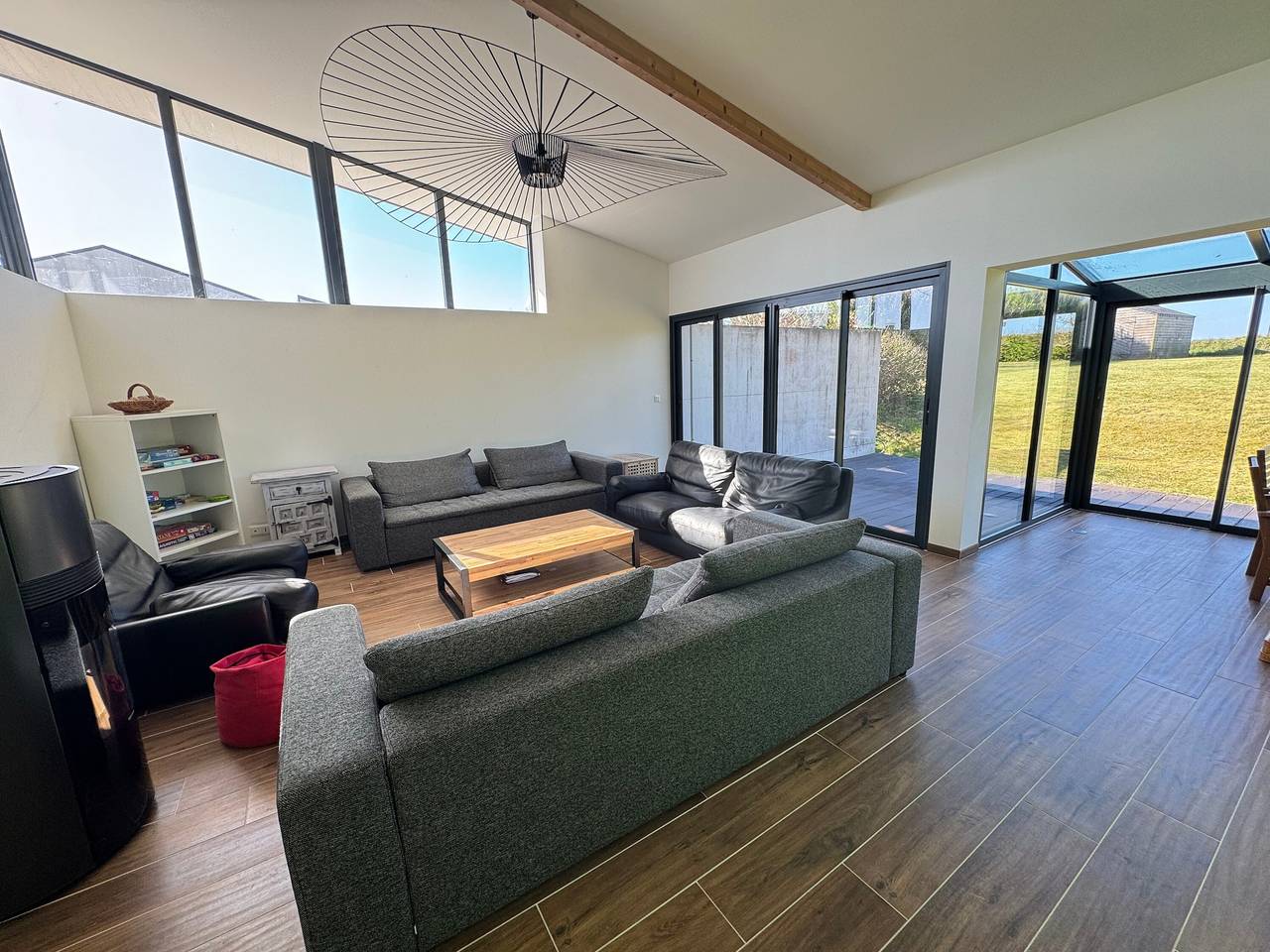 Spacious House 300 Meters from the Sea: Ty Ormel in Kerlouan, Brest region