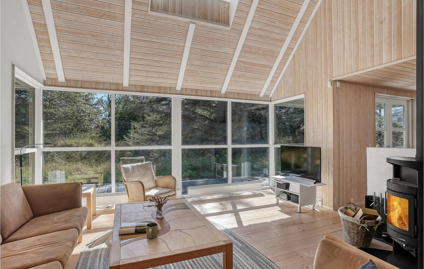 Ferienhaus für 6 Personen mit Terrasse in Skagen, Tannisbucht