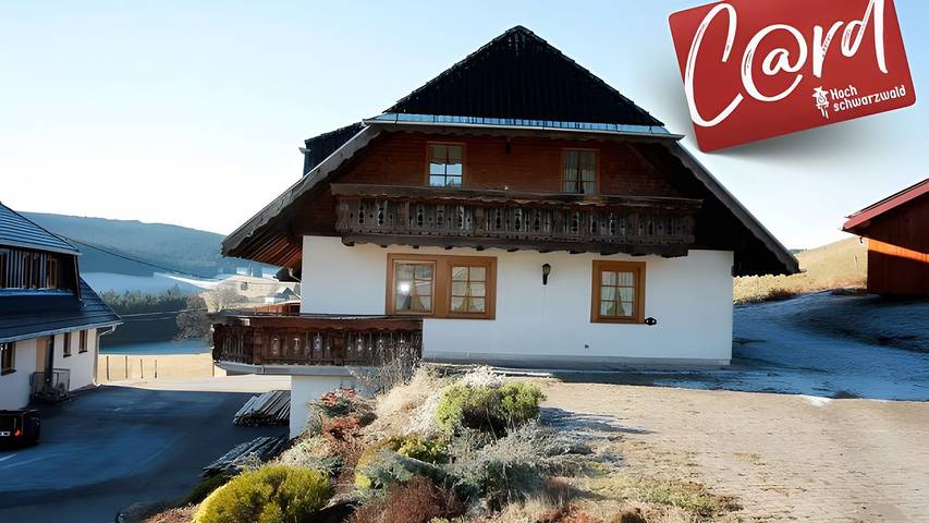 Ferienwohnung für 5 Personen, mit Garten, mit Haustier in Eisenbach