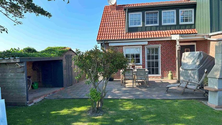Ferienhaus für 2 Personen, mit Garten und Terrasse sowie Ausblick in Ostermarsch