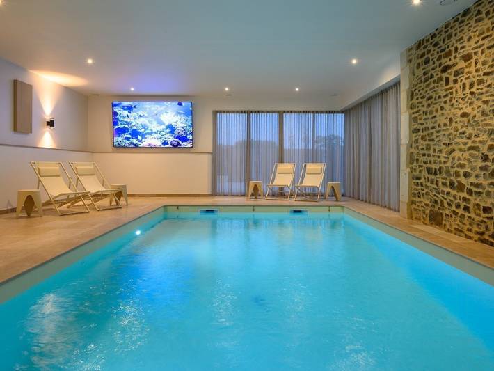 Location de vacances pour 8 personnes, avec sauna et jardin à Saint-Sauveur-le-Vicomte