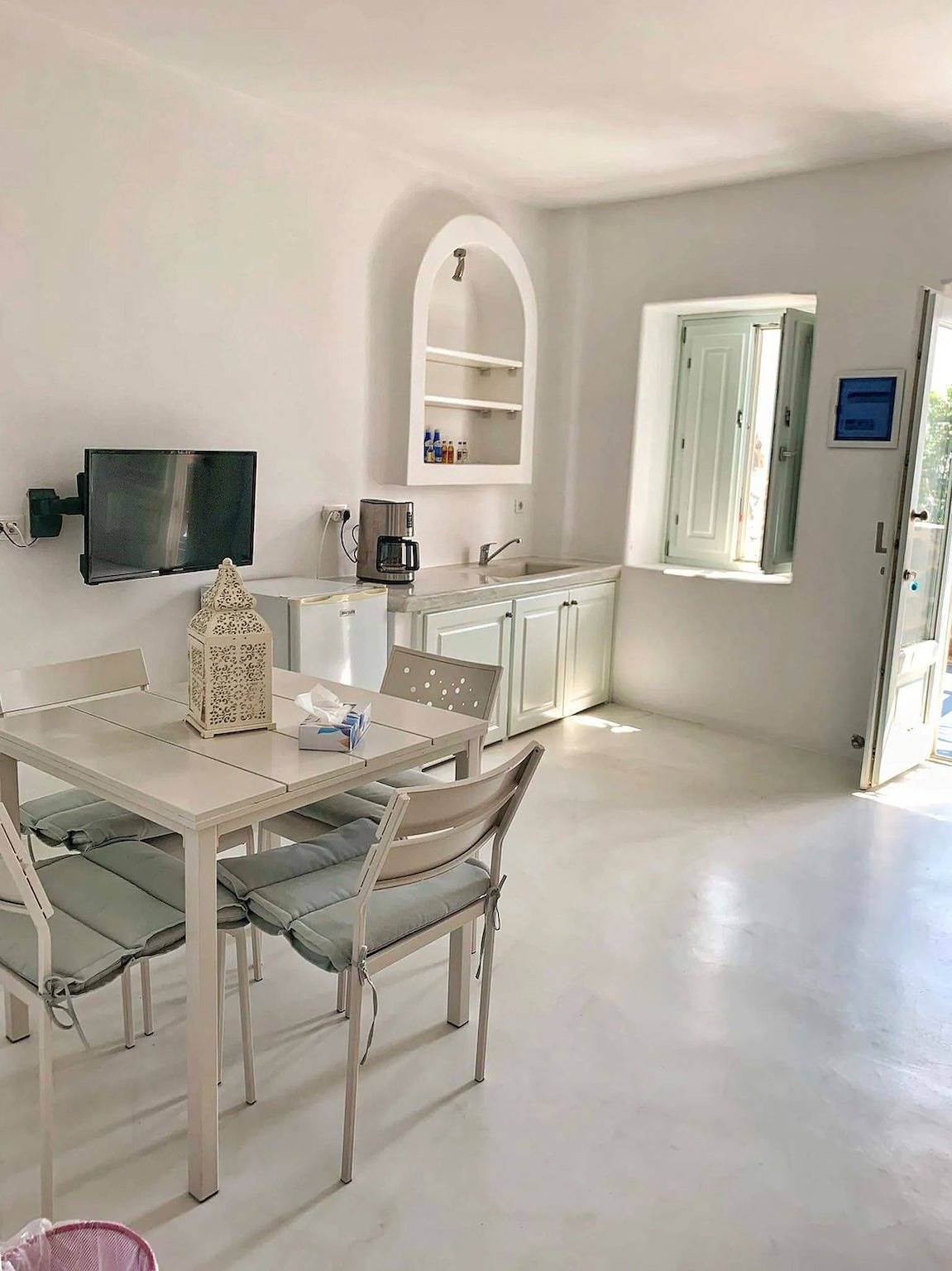 Chalet para 3 personas con balcón in Imerovigli, Santorini
