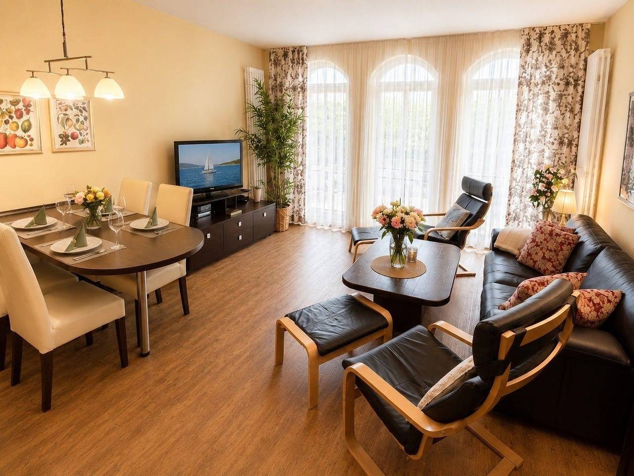 Ganze Ferienwohnung, Villa Strandkuss - Wohnung Saskia / 798 in Kühlungsborn Weststrand, Kühlungsborn