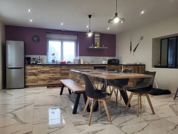 Gîte pour 6 personnes, avec Terrasse et Vue à Meussia