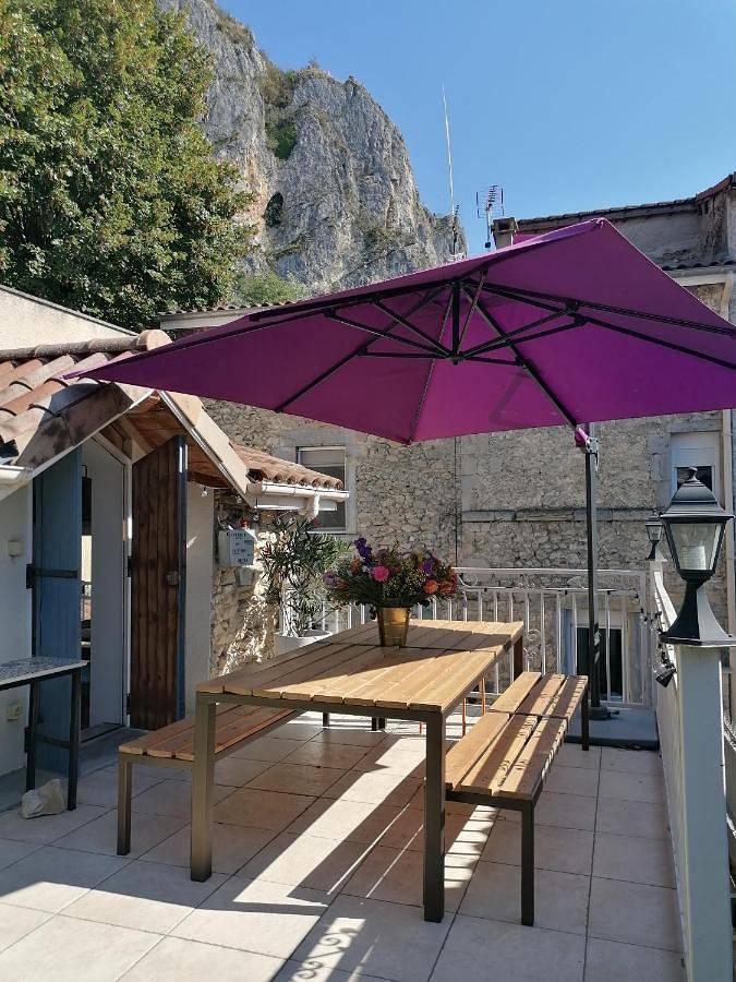 Maison d’hôte pour 6 personnes, avec terrasse ainsi que jardin et vue dans la Drôme - 3
