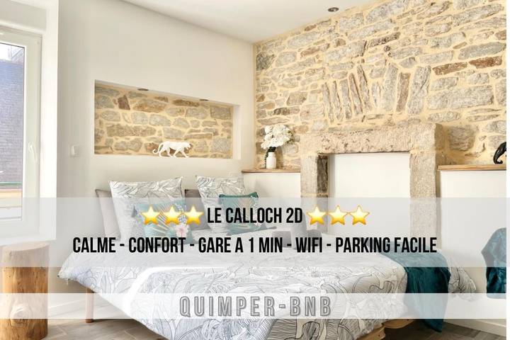 Gîte pour 2 personnes, avec Vue dans Gare De Quimper