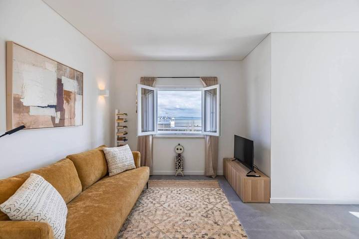 Apartamento de férias para 2 pessoas, com terraço em Paço de Arcos