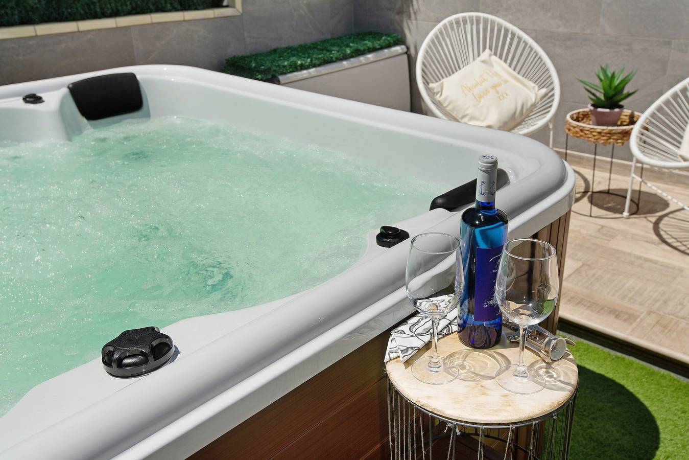 Villa "Villa Hyc Playa de las burras escapada soleada mit Whirlpool in San Agustin, San Bartolomé de Tirajana