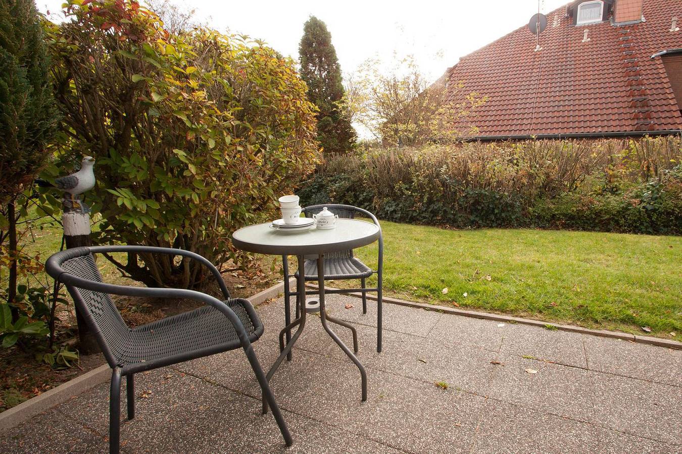 Ganze Wohnung, Anmutig und neuzeitlich: Diese niedlich eingerichtete Erdgeschoss-Suite von ca. 40 qm befindet sich in Strandnähe und kann 2 Personen beherbergen. in Harlesiel, Landkreis Wittmund